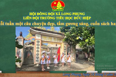 MỖI TUẦN MỘT TẤM GƯƠNG SÁNG