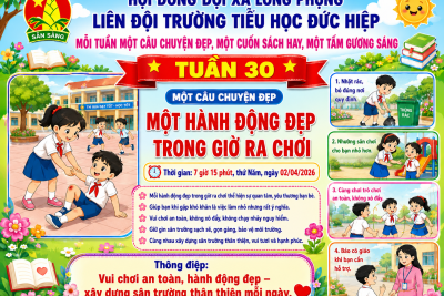 MỖI TUẦN MỘT CÂU CHUYỆN ĐẸP