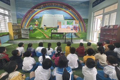 LIÊN ĐỘI TRƯỜNG TIỂU HỌC ĐỨC HIỆP TRIỂN KHAI HOẠT ĐỘNG XEM VIDEO GIÁO DỤC KỸ NĂNG