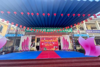 TẾT QUÊ EM – XUÂN YÊU THƯƠNG TẠI TRƯỜNG TIỂU HỌC ĐỨC HIỆP